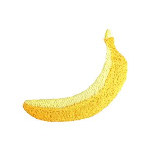 Motif Broderie Machine Banane